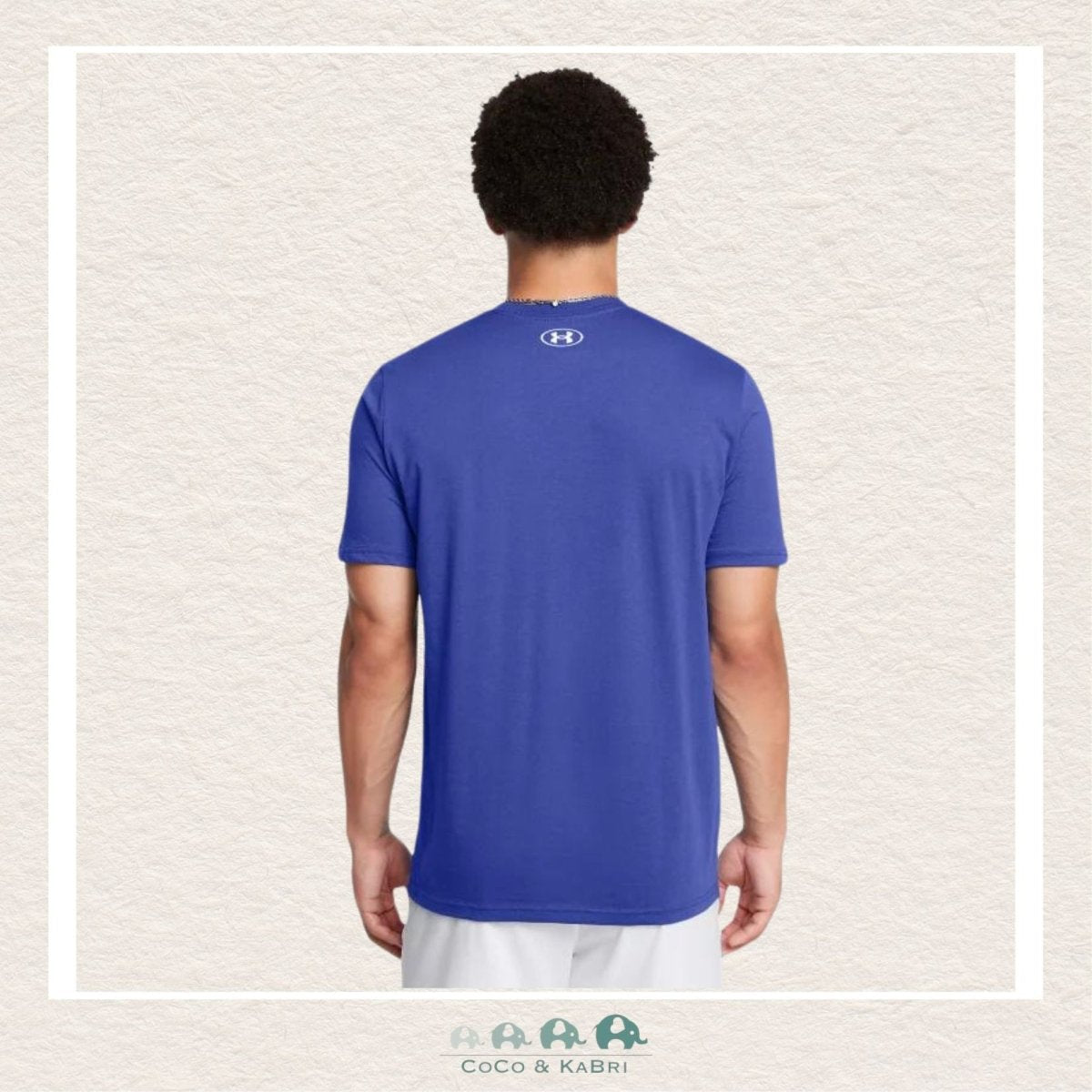 Under Armour: Men's Athletics Short Sleeve - Royal, CoCo & KaBri Children's Boutique