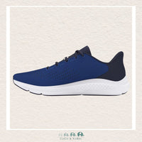 Under Armour: Men's Charged Pursuit 3 Big Logo Running Shoes Tech Blue (S2 - 140), CoCo & KaBri Children's Boutique