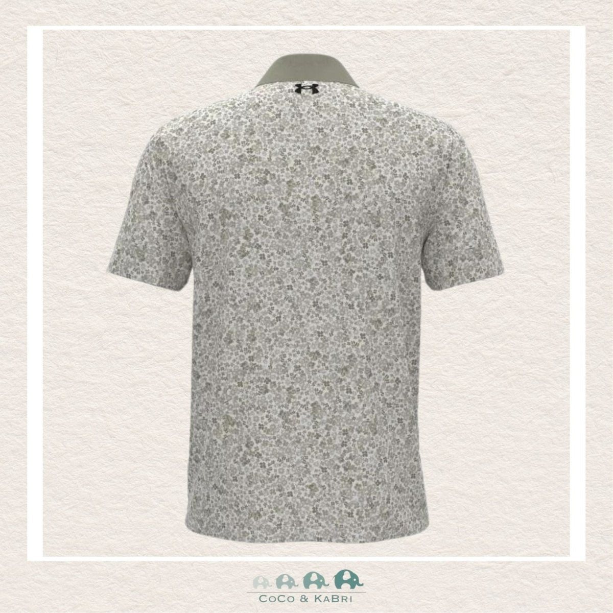 Under Armour: Men's Matchplay Printed Polo - Khaki, CoCo & KaBri Children's Boutique