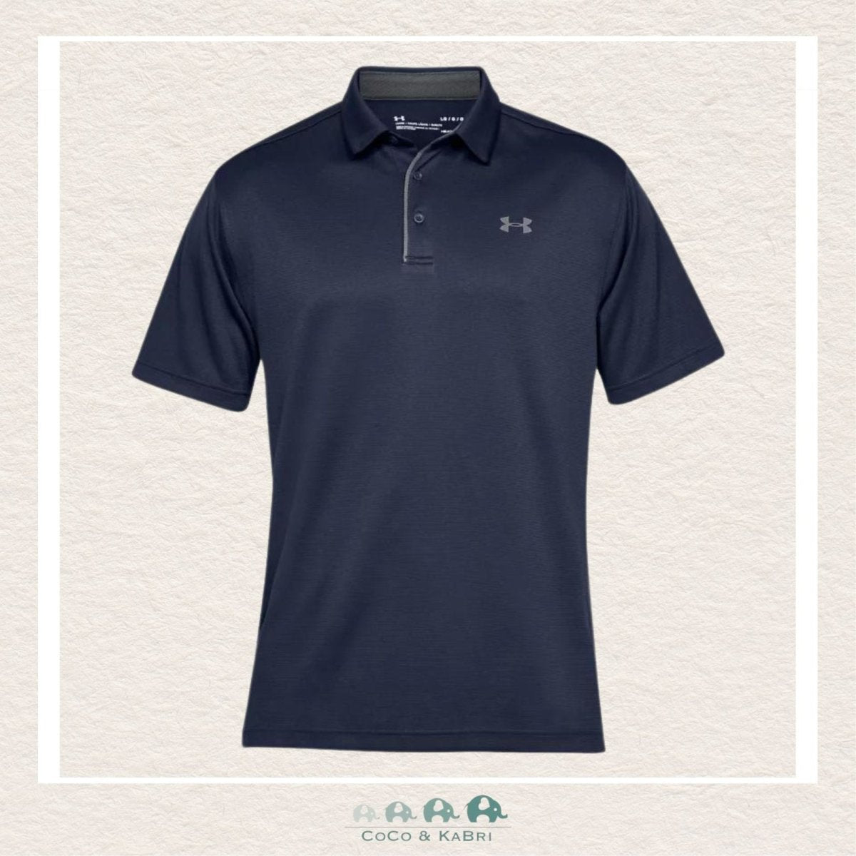 Under Armour Men's Tech™ Polo Midnight Navy, CoCo & KaBri Children's Boutique