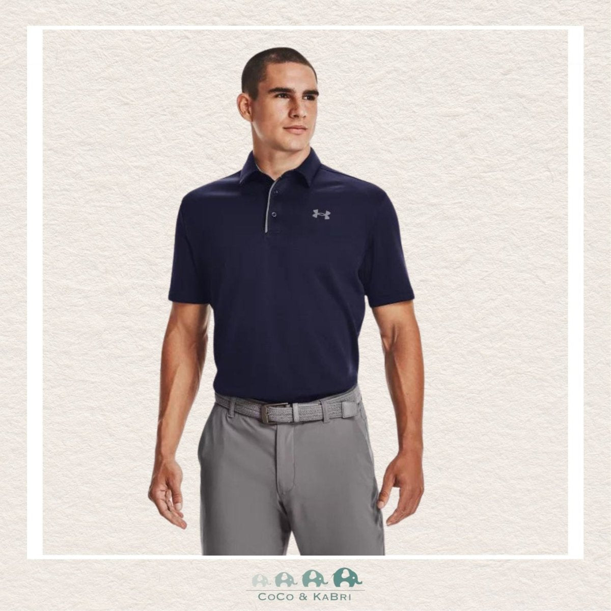Under Armour Men's Tech™ Polo Midnight Navy, CoCo & KaBri Children's Boutique