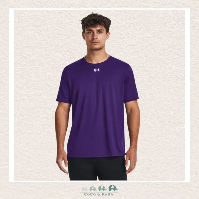 Under Armour: Men's Tech™ Team Short Sleeve - Purple, CoCo & KaBri Children's Boutique