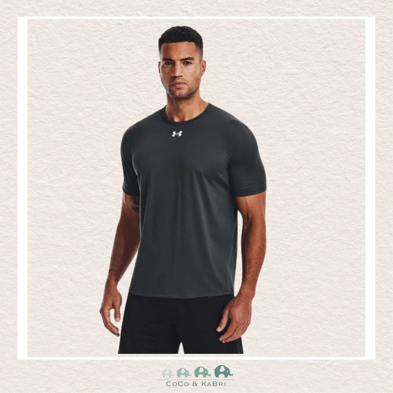 Under Armour: Men's Tech™ Team Short Sleeve - Stealth Gray, CoCo & KaBri Children's Boutique