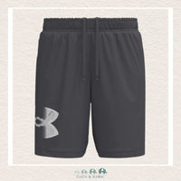 Under Armour: Men's Tech Woven Graphic Shorts - Castlerock Gray, CoCo & KaBri Children's Boutique