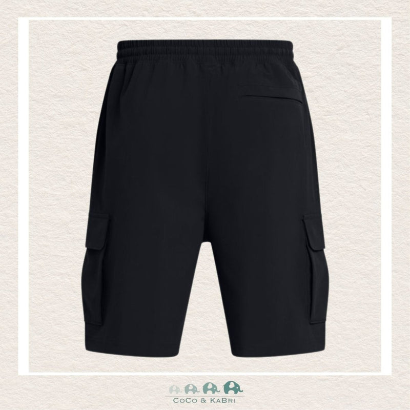 Under Armour Men's Vibe Woven Cargo Shorts - Black, CoCo & KaBri Children's Boutique