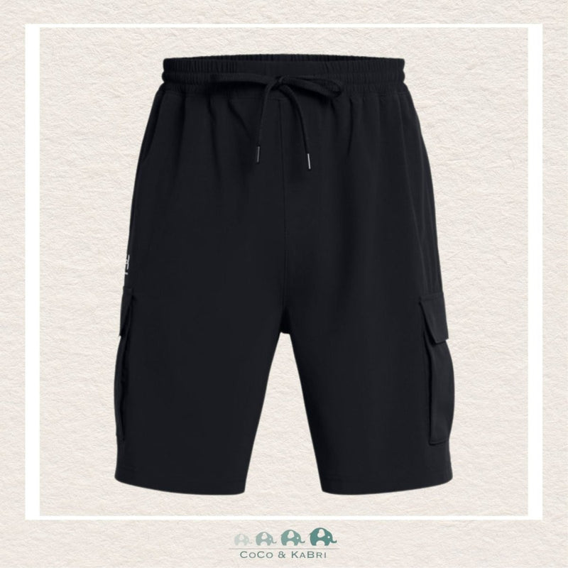 Under Armour Men's Vibe Woven Cargo Shorts - Black, CoCo & KaBri Children's Boutique