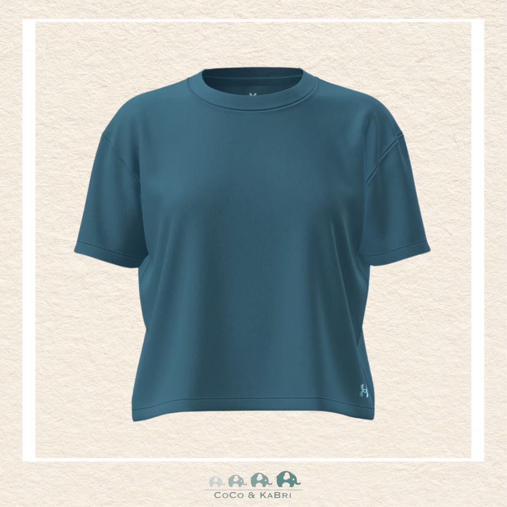 Under Armour Motion Youth Girls' Short Sleeve Boundless Blue, CoCo & KaBri Children's Boutique