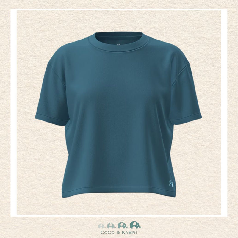 Under Armour Motion Youth Girls' Short Sleeve Boundless Blue, CoCo & KaBri Children's Boutique