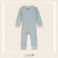 Under Armour Newborn Boys: Stripe Polo Coverall, CoCo & KaBri Children's Boutique