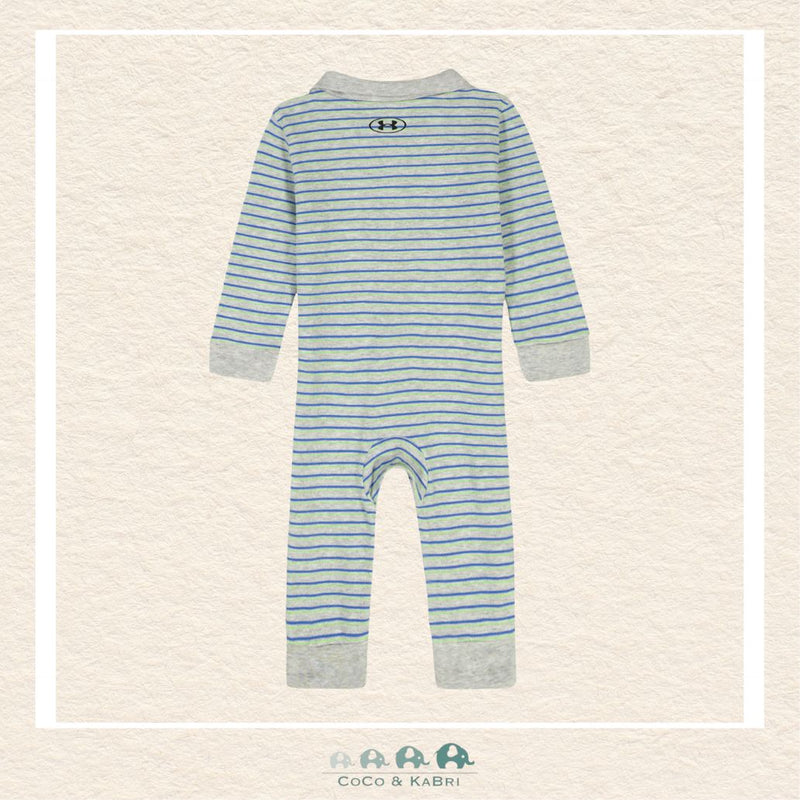 Under Armour Newborn Boys: Stripe Polo Coverall, CoCo & KaBri Children's Boutique