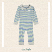Under Armour Newborn Boys: Stripe Polo Coverall, CoCo & KaBri Children's Boutique