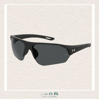 Under Armour: Playmaker Matte Black/Gray Sunglasses, CoCo & KaBri Children's Boutique