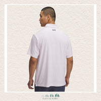 Under Armour Playoff 3.0 Printed Men's Polo White/Pink, CoCo & KaBri Children's Boutique