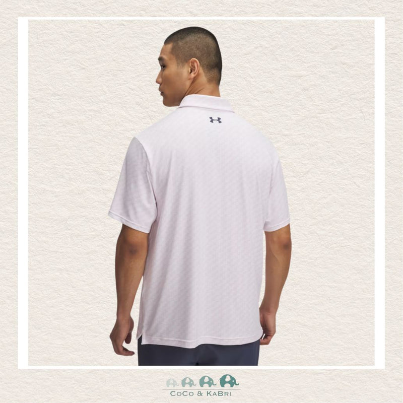 Under Armour Playoff 3.0 Printed Men's Polo White/Pink, CoCo & KaBri Children's Boutique
