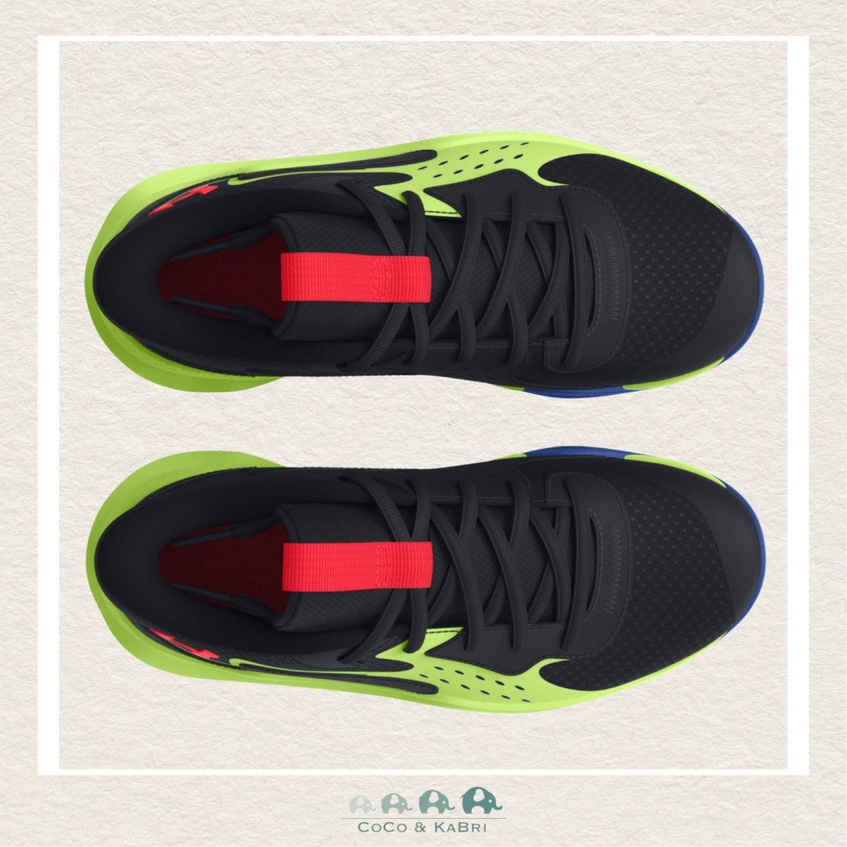 Under Armour Pre - School Jet '23 Basketball Shoes - Green, CoCo & KaBri Children's Boutique