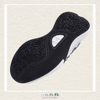 Under Armour Pre - School UA Lockdown 7 Basketball Shoes - White/Black (O1 - 158), CoCo & KaBri Children's Boutique