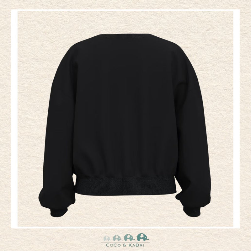 Under Armour: Rival Fleece Youth Girls' Oversized Crew - Black, CoCo & KaBri Children's Boutique, Brooks Alberta Canada