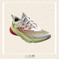 Under Armour youth boys' Scramjet 7 running shoes in a crisp Summit White, featuring a breathable engineered mesh upper and a sleek, modern grade school silhouette | Canada