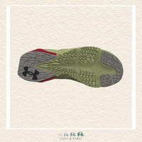 Bottom view of the Scramjet 7 showing the full-length rubber outsole with specialized flex grooves and traction pods for superior grip on gym floors and pavement | Canada