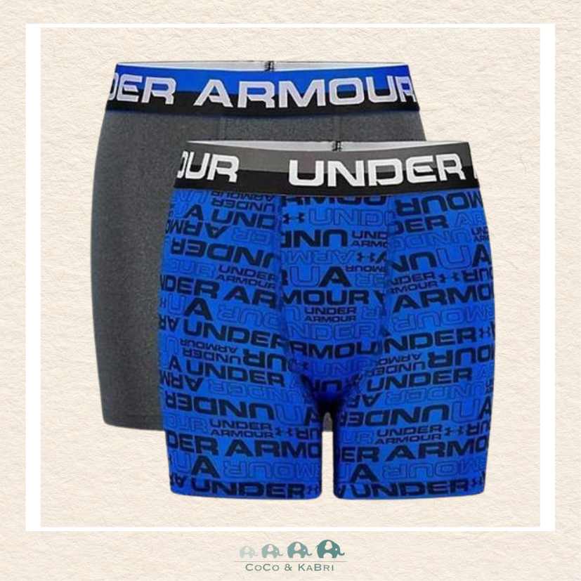 Under Armour: Spandex Boxers (Set of 2) Ultra Blue, CoCo & KaBri Children's Boutique