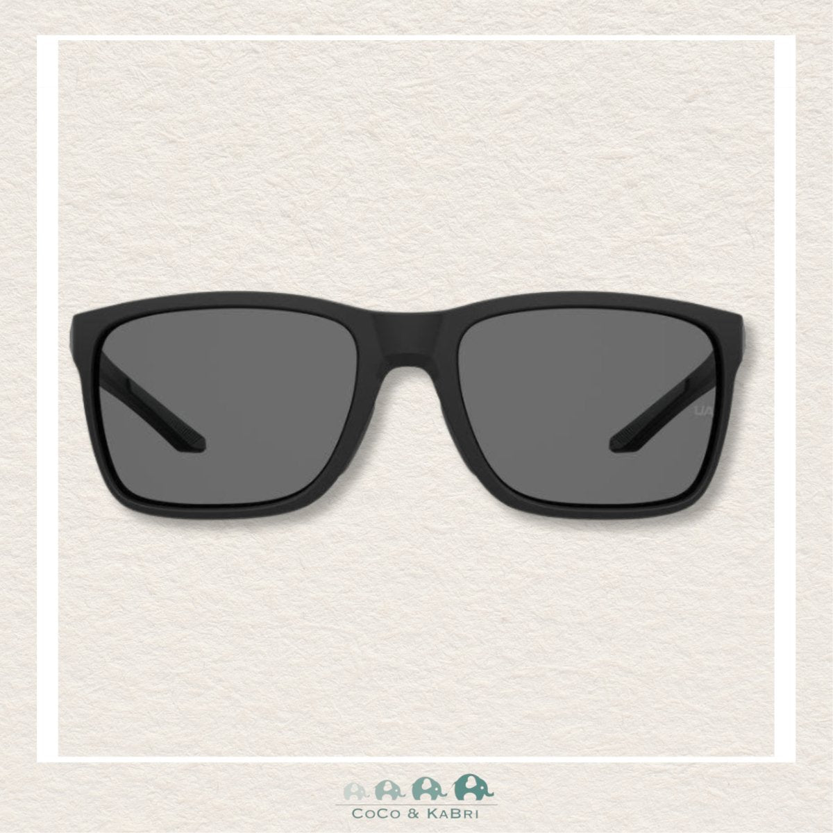 Under Armour Sunglasses: Hustle - Matte Black (2), CoCo & KaBri Children's Boutique