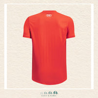 Under Armour: Tech Team Youth Boys' Short Sleeve - Dark Orange, CoCo & KaBri Children's Boutique, Brooks Alberta Canada