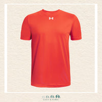 Under Armour: Tech Team Youth Boys' Short Sleeve - Dark Orange, CoCo & KaBri Children's Boutique, Brooks Alberta Canada