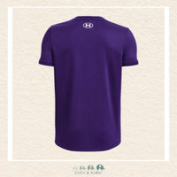 Under Armour: Tech Team Youth Boys' Short Sleeve -Purple, CoCo & KaBri Children's Boutique, Brooks Alberta Canada
