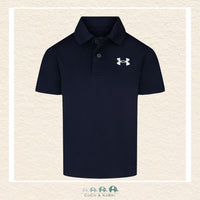 Under Armour: Toddler Black Polo Shirt, CoCo & KaBri Children's Boutique, Brooks Alberta Canada
