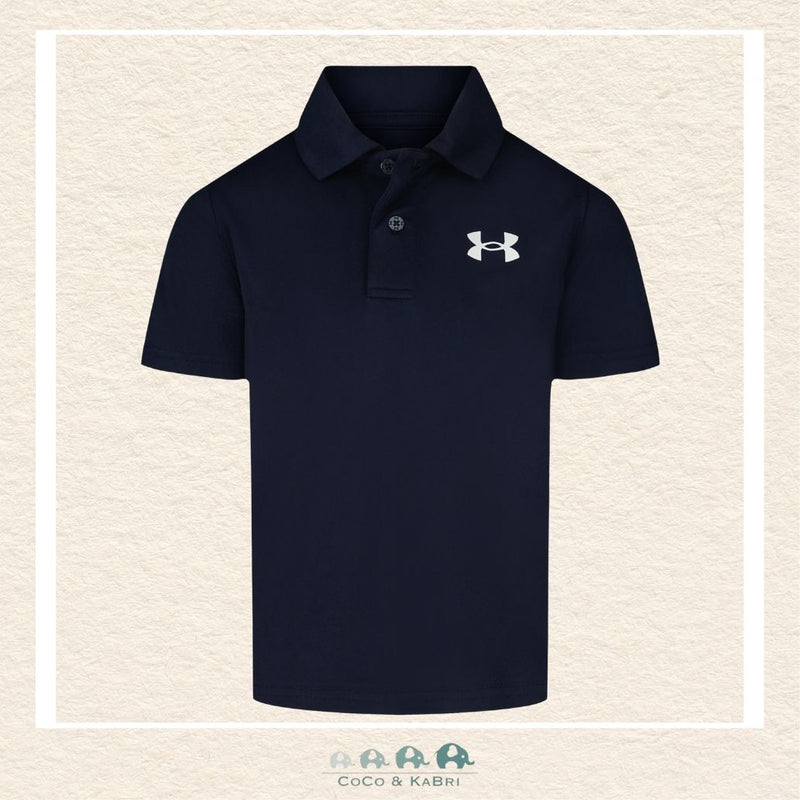 Under Armour: Toddler Black Polo Shirt, CoCo & KaBri Children's Boutique, Brooks Alberta Canada