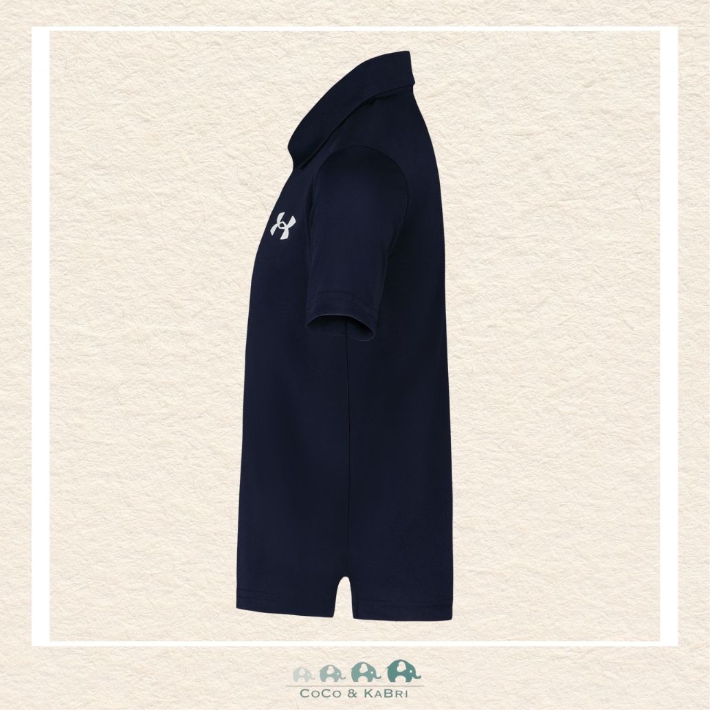 Under Armour: Toddler Black Polo Shirt, CoCo & KaBri Children's Boutique, Brooks Alberta Canada