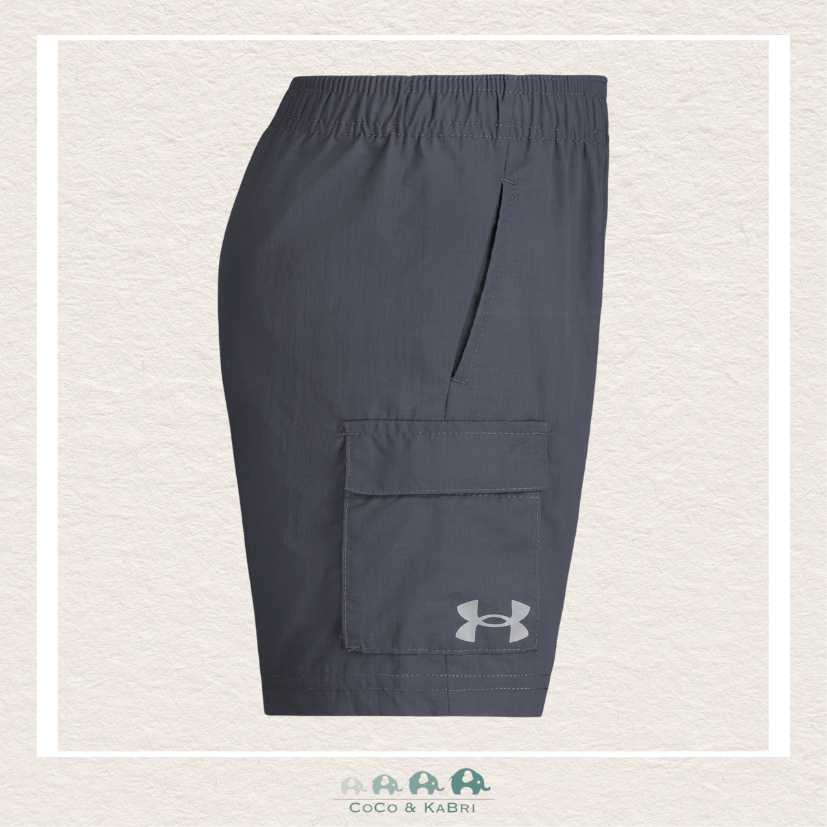 Under Armour Toddler: Ripstop Cargo Shorts - Downpour Gray, CoCo & KaBri Children's Boutique