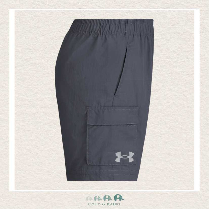 Under Armour Toddler: Ripstop Cargo Shorts - Downpour Gray, CoCo & KaBri Children's Boutique
