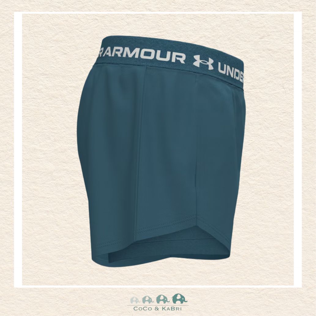 Under Armour UA Tech™ Play Up 2 - in - 1 Shorts Boundless Blue, CoCo & KaBri Children's Boutique, Brooks Alberta Canada
