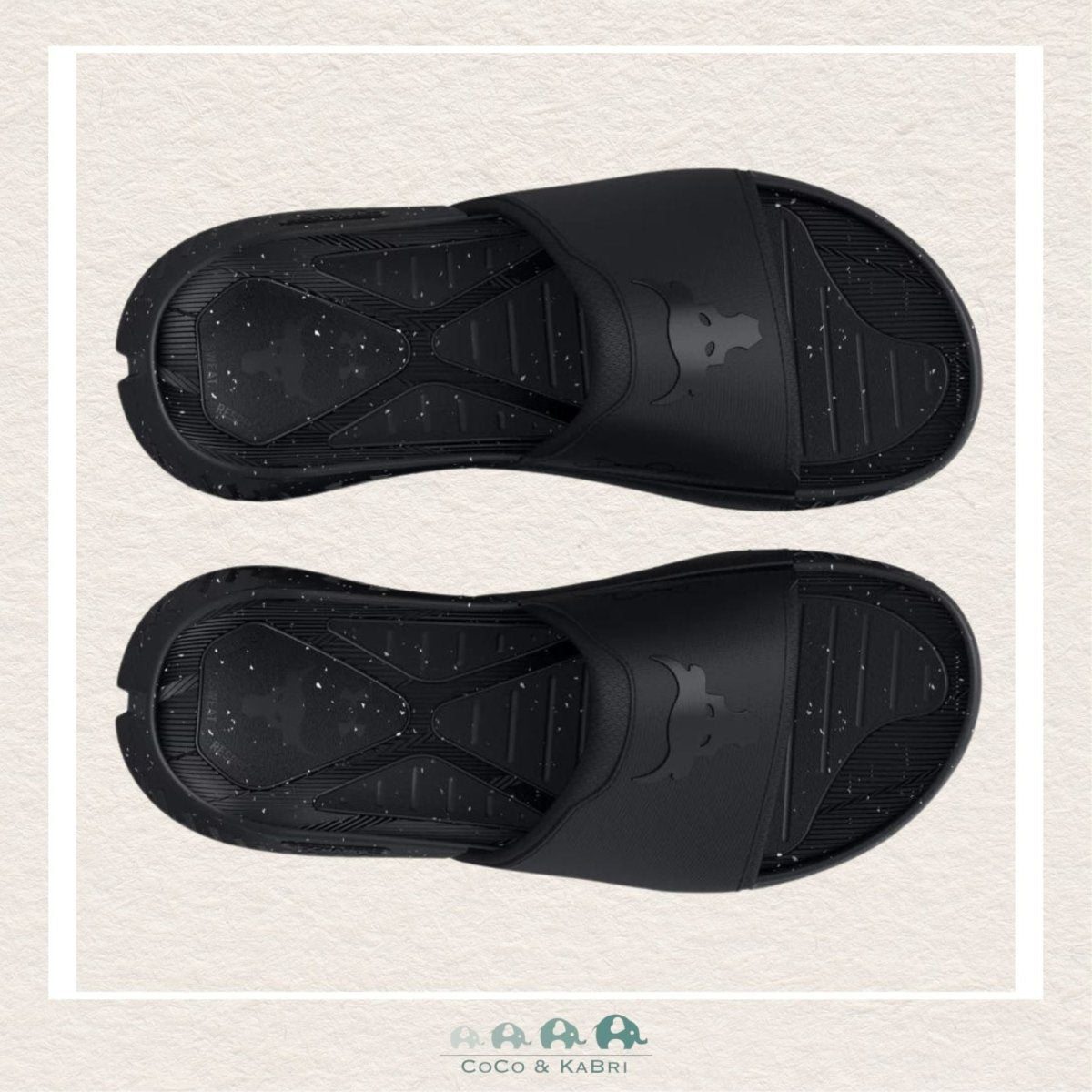 Under Armour Unisex Project Rock 3 Slides Black, CoCo & KaBri Children's Boutique