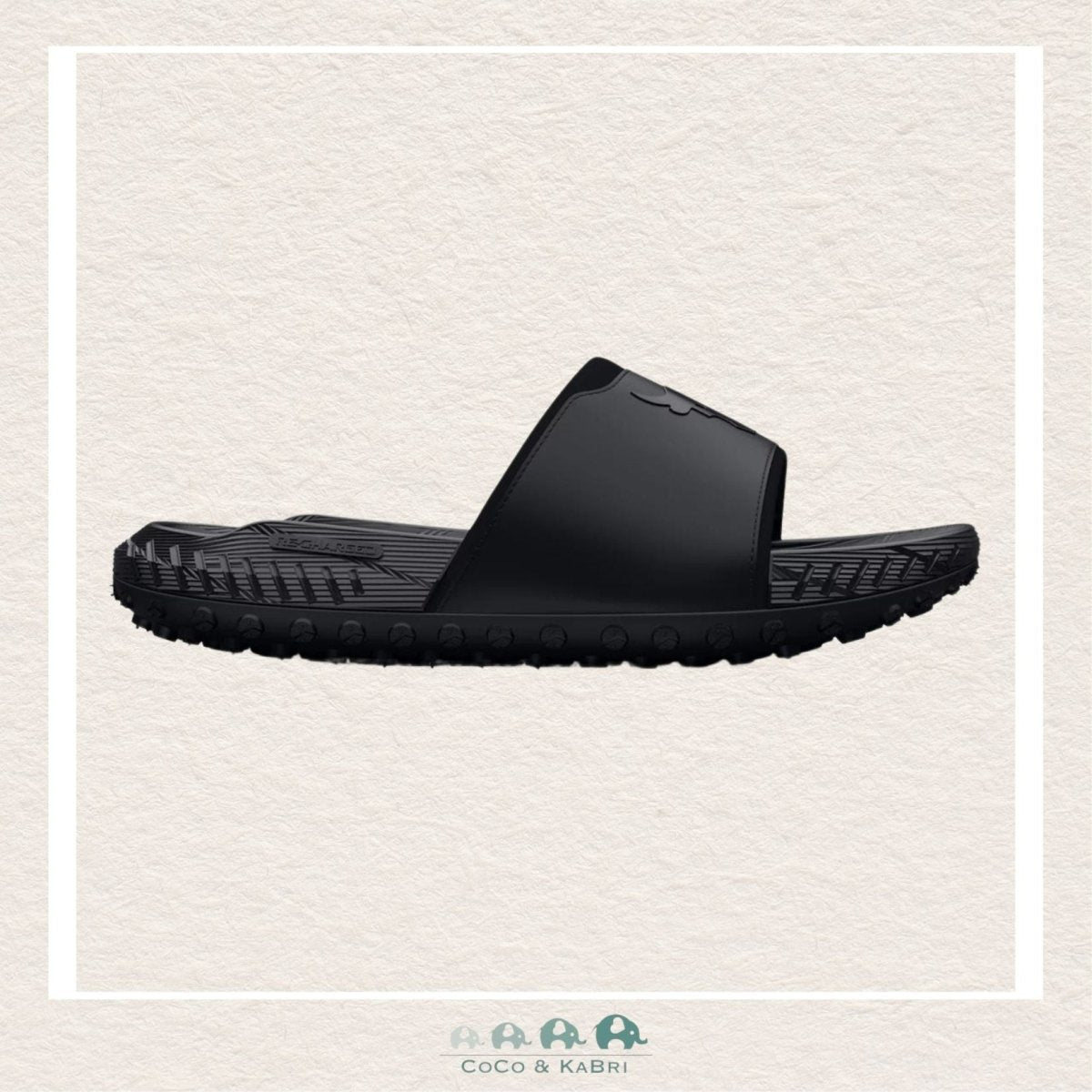 Under Armour Unisex Project Rock 3 Slides Black, CoCo & KaBri Children's Boutique