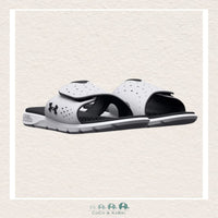 Under Armour Women's Ignite Pro Slides White, CoCo & KaBri Children's Boutique