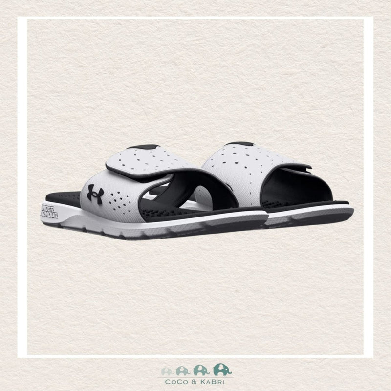 Under Armour Women's Ignite Pro Slides White, CoCo & KaBri Children's Boutique