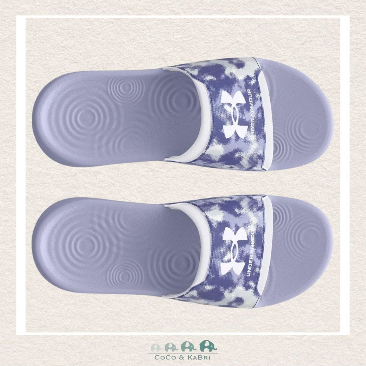 Under Armour Women's Ignite Select Graphic Slides - Purple, CoCo & KaBri Children's Boutique