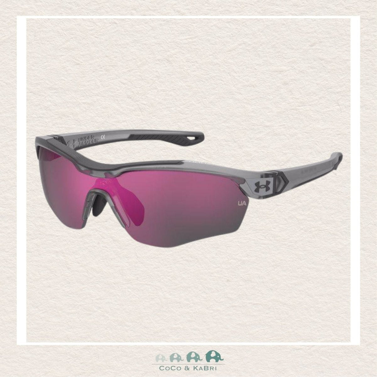 Under Armour YardPro Jr - Bright Purple Mirror (9), CoCo & KaBri Children's Boutique
