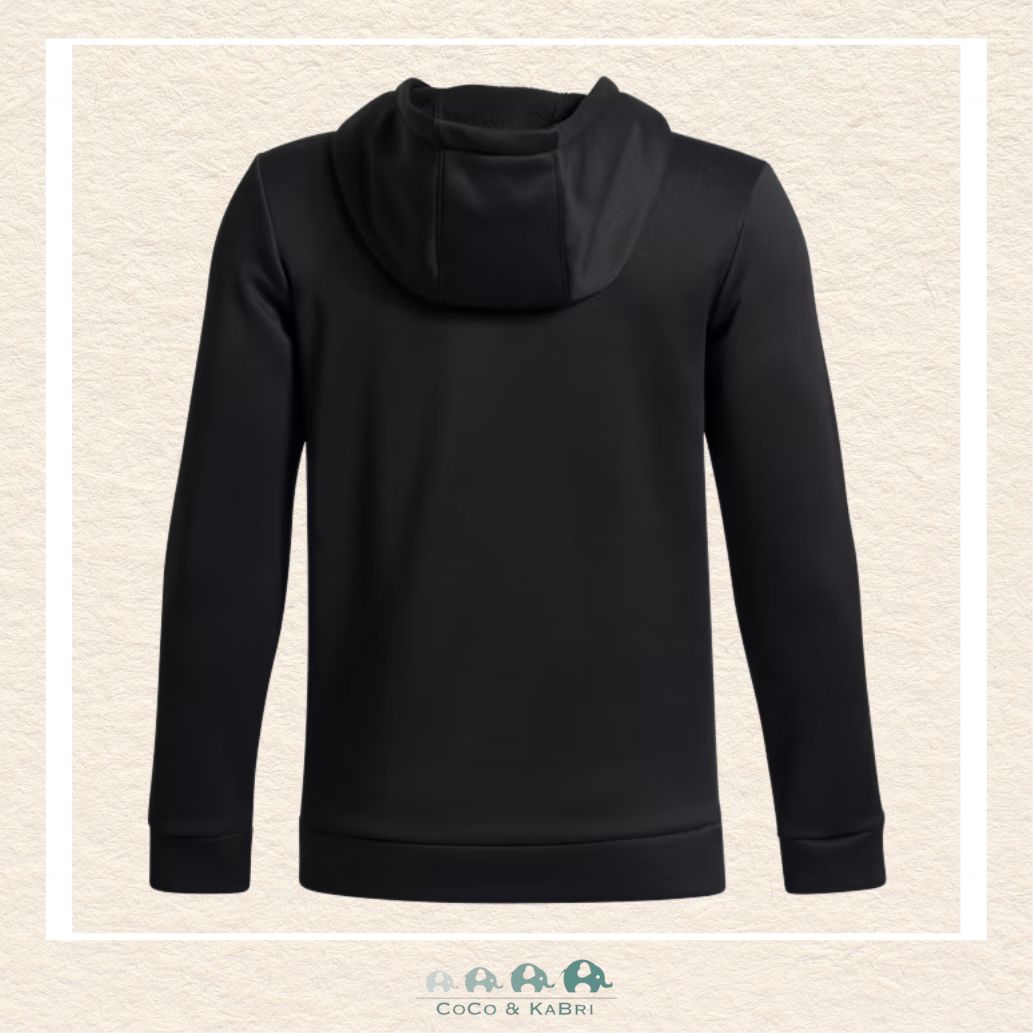 Under Armour Youth Boys' Armour Fleece® Embossed Hoodie - Black, CoCo & KaBri Children's Boutique