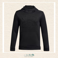 Under Armour Youth Boys' Armour Fleece® Embossed Hoodie - Black, CoCo & KaBri Children's Boutique