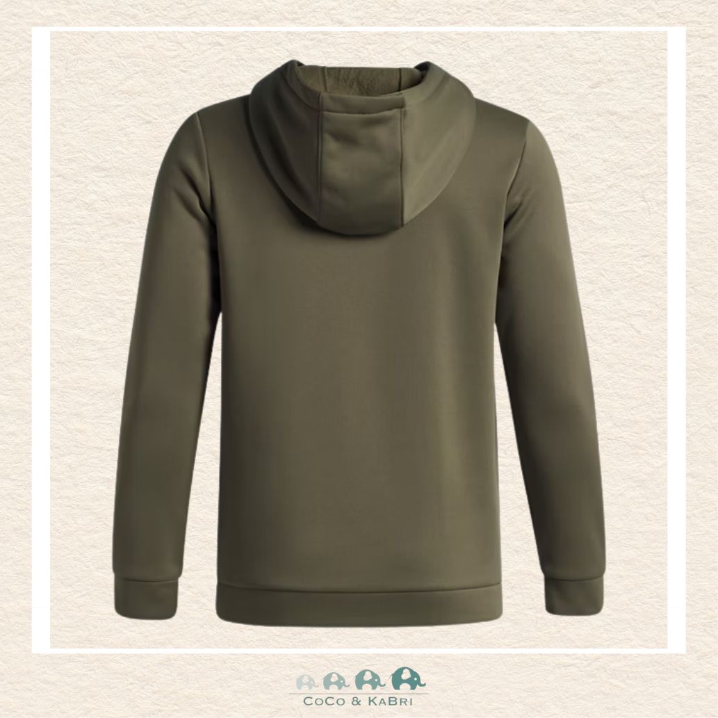 Under Armour Youth Boys' Armour Fleece® Embossed Hoodie - Marine Green, CoCo & KaBri Children's Boutique