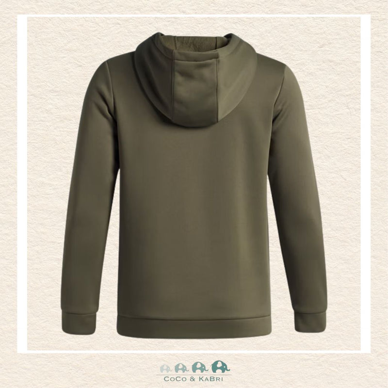 Under Armour Youth Boys' Armour Fleece® Embossed Hoodie - Marine Green, CoCo & KaBri Children's Boutique
