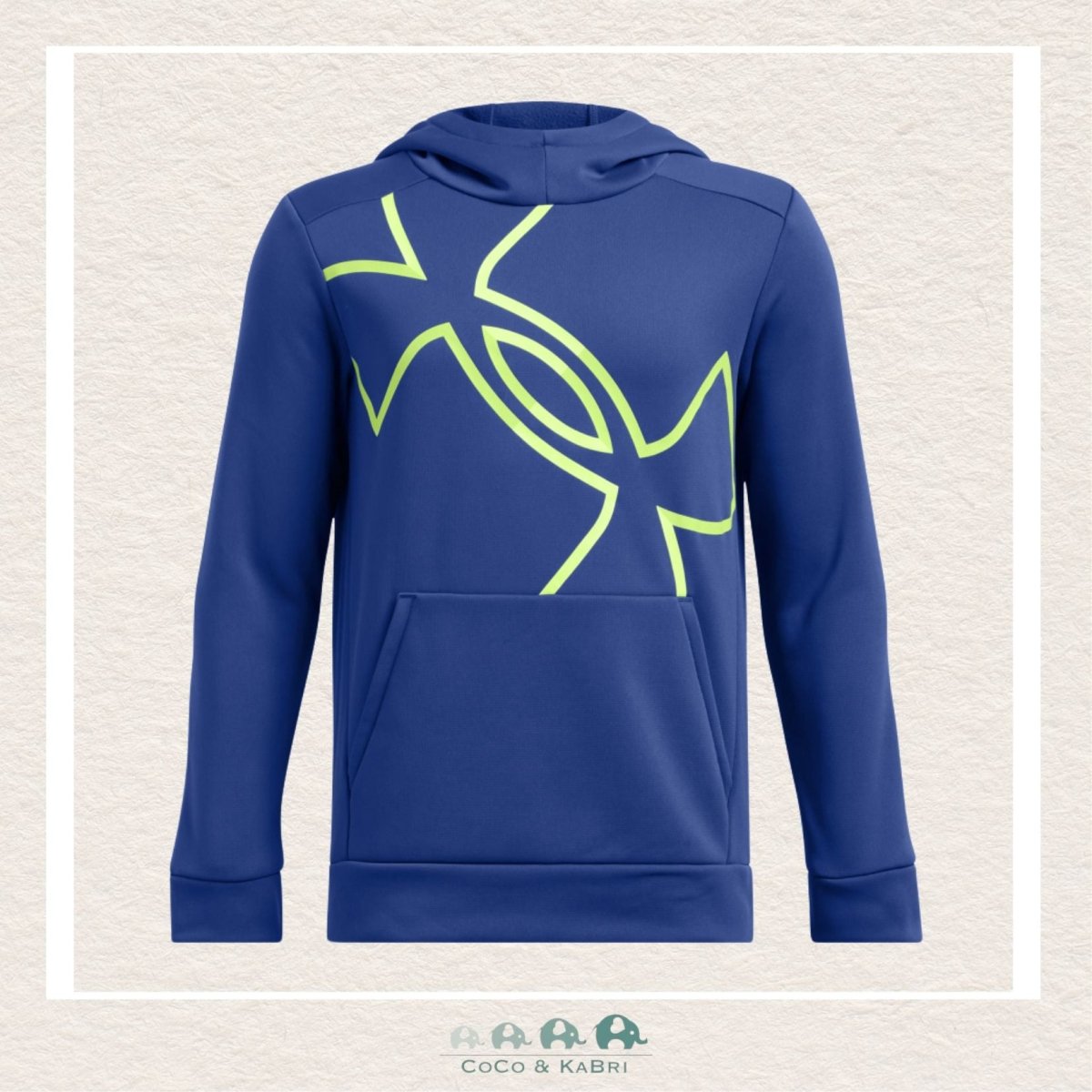 Under Armour Youth Boys' Armour Fleece Mega Logo - Tech Blue, CoCo & KaBri Children's Boutique