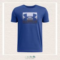 Under Armour Youth Boys B Boxed Sports Short Sleeve - Tech Blue, CoCo & KaBri Children's Boutique