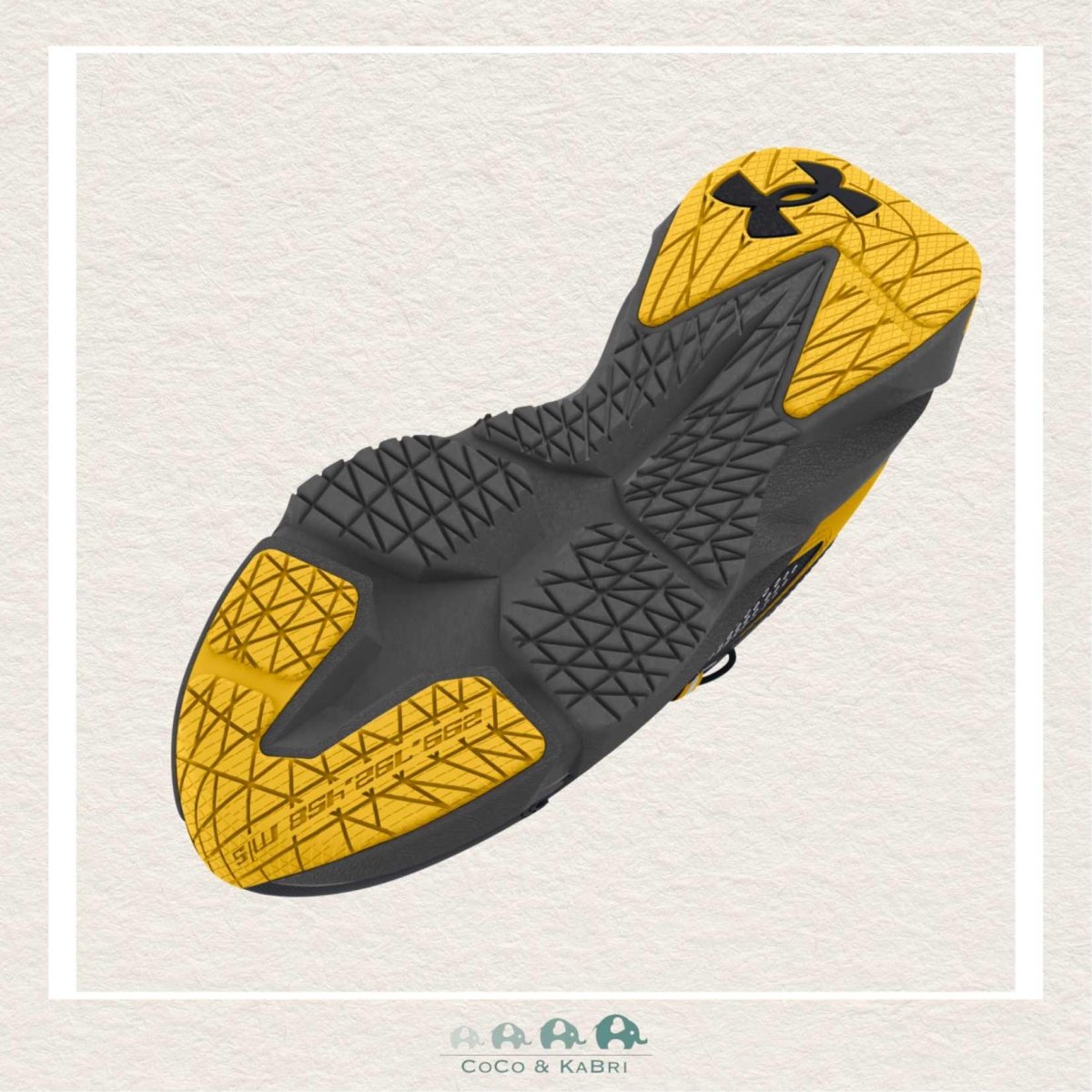 Black and yellow under armour hotsell