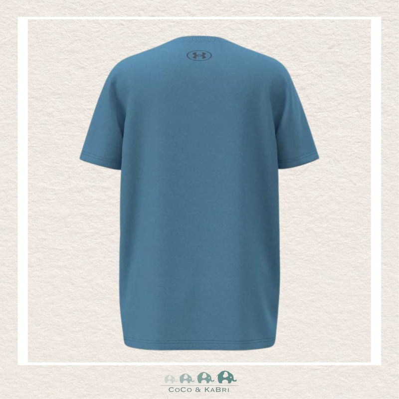 Under Armour Youth Boy's Boxed Sports Tee - Blue, CoCo & KaBri Children's Boutique