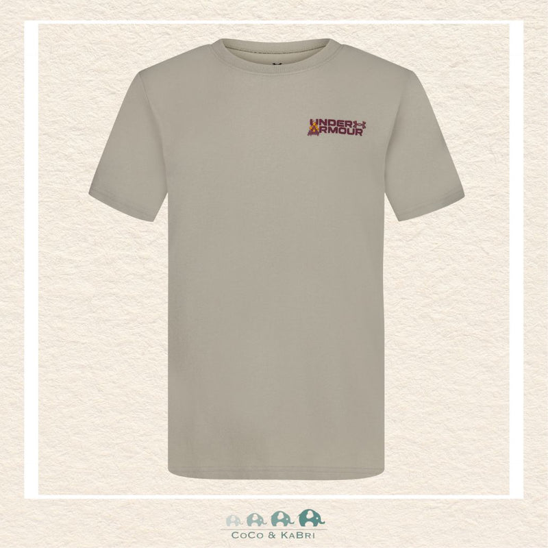 Under Armour Youth Boys' Camp Essentials Tee - Timberwolf Taupe, CoCo & KaBri Children's Boutique