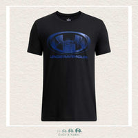 Under Armour Youth Boys' Glitch Lockertag Short Sleeve Black/Blue, CoCo & KaBri Children's Boutique